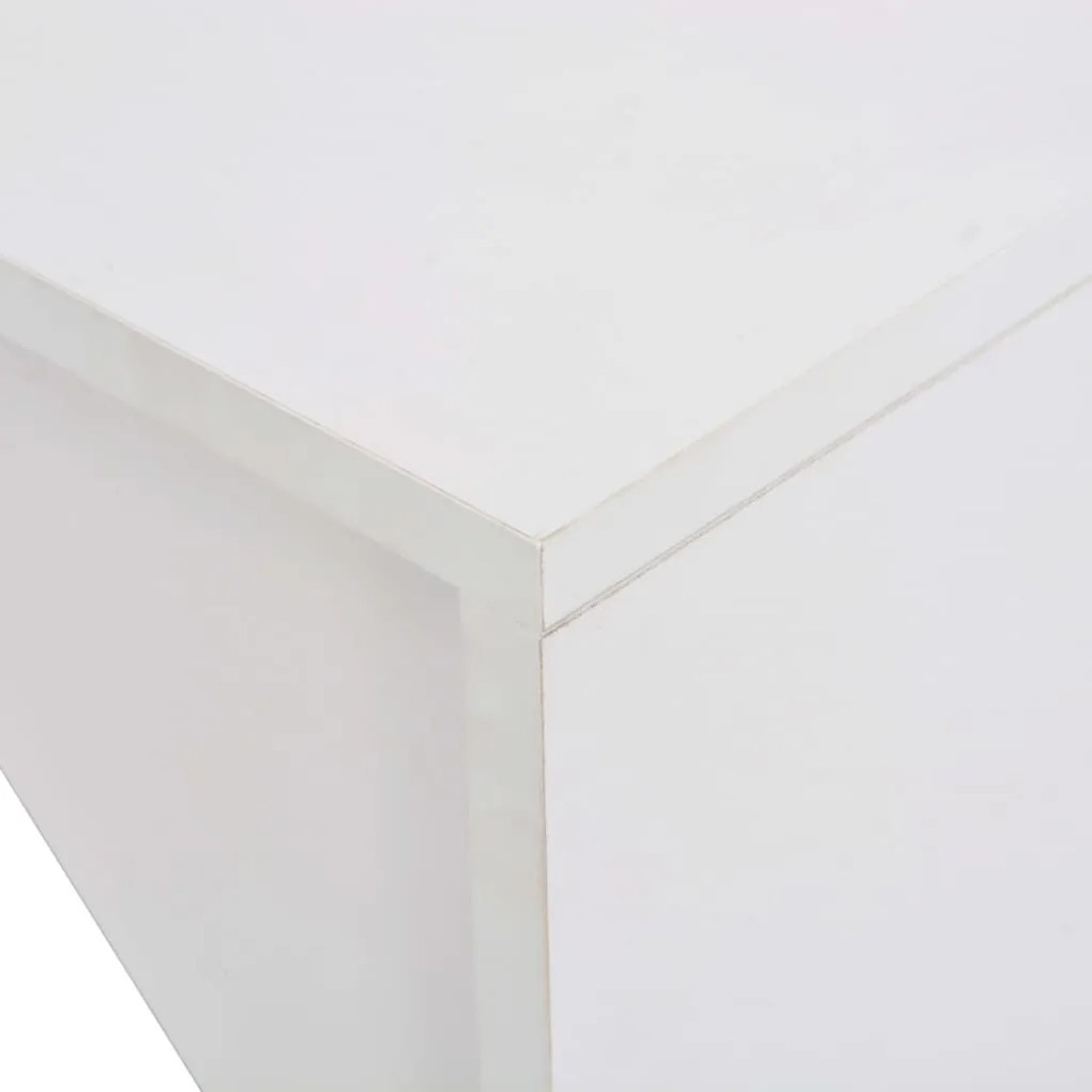 Fehér bárasztal szekrénnyel 115 x 59 x 200 cm