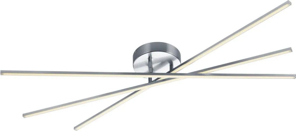 TRIO 671610307 TIRIAC Modern LED Mennyezeti Lámpa Ezüst LED IP20