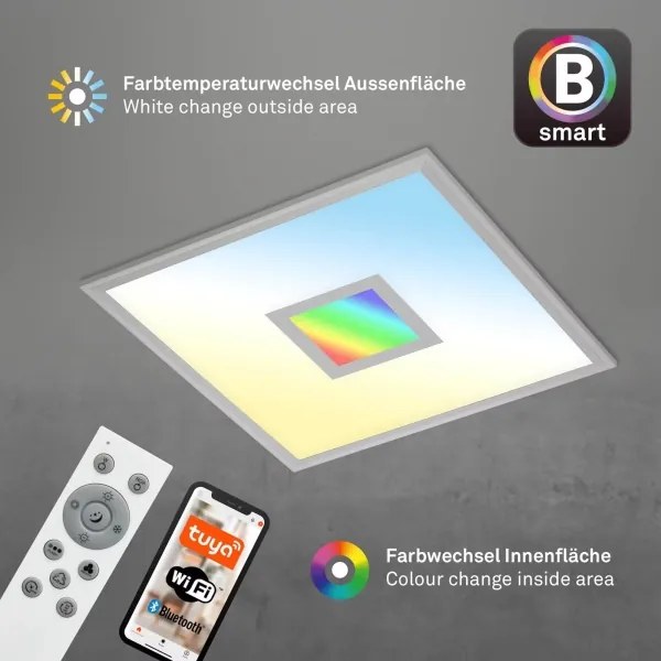 Brilo -LED RGB Dimmelhető mennyezeti lámpa CENTRO LED/24W/230V Wi-Fi Tuya + távirányító