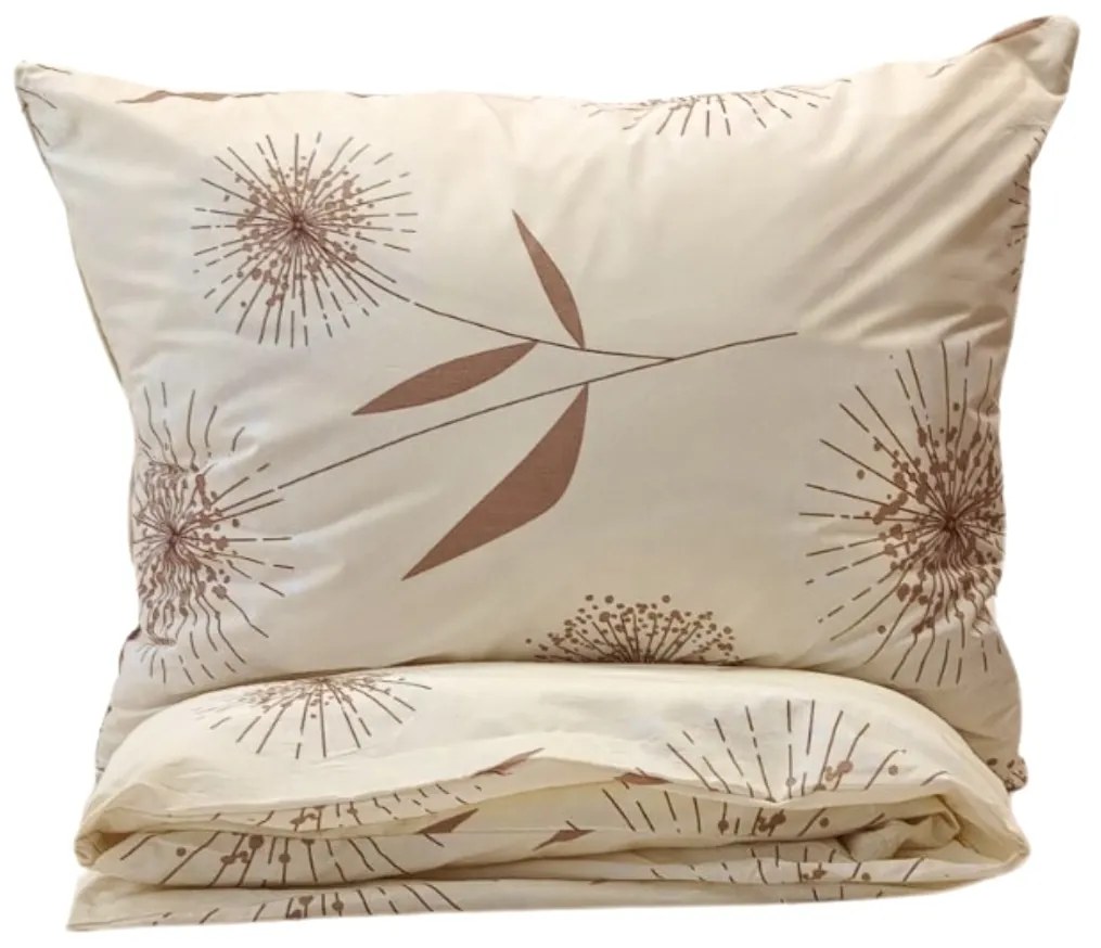 Krepp lapok barna pitypang TiaHome - 1x Párna 90x70cm, 1x Paplan 140x200cm