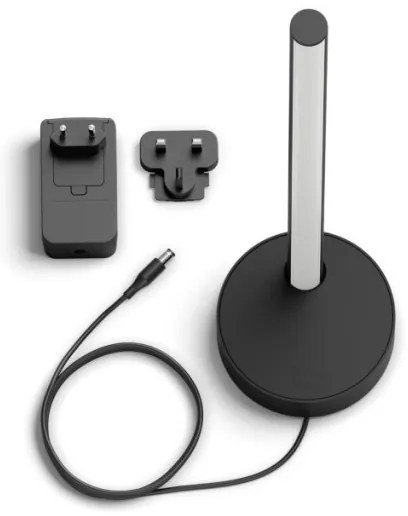 Philips Hue LED RGB asztali lámpa, állítható, 12W, 230V, 2000-6500K, fekete