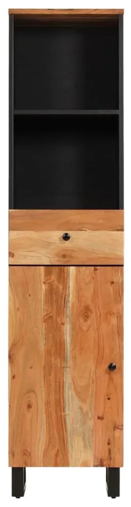 tömör akácfa fürdőszobaszekrény 38 x 33 x 160 cm