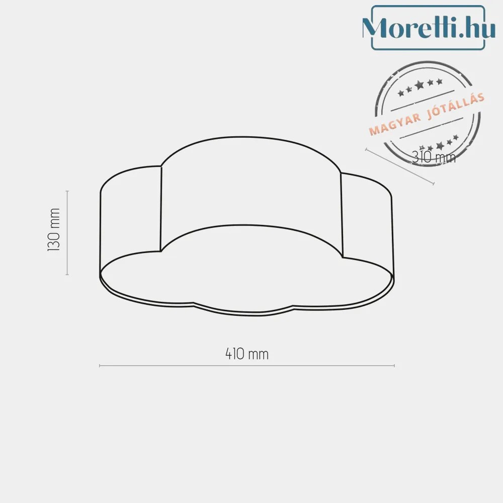 TK LIGHTING 3144 CLOUD Ernyős Mennyezeti Lámpa E27 IP20
