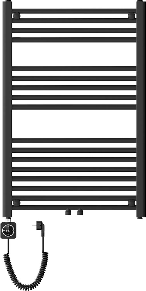 Mexen, Mexen Mars grzejnik elektryczny 900 x 600 mm, 400 W, czarny - W110-5900-600-6400-70