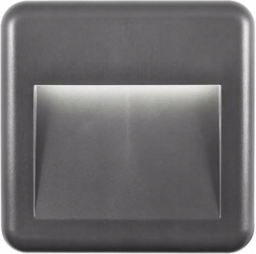 Nova Luce kültéri fali lámpa Pulsar sötétszürke Abs Led 4W 3000K 220