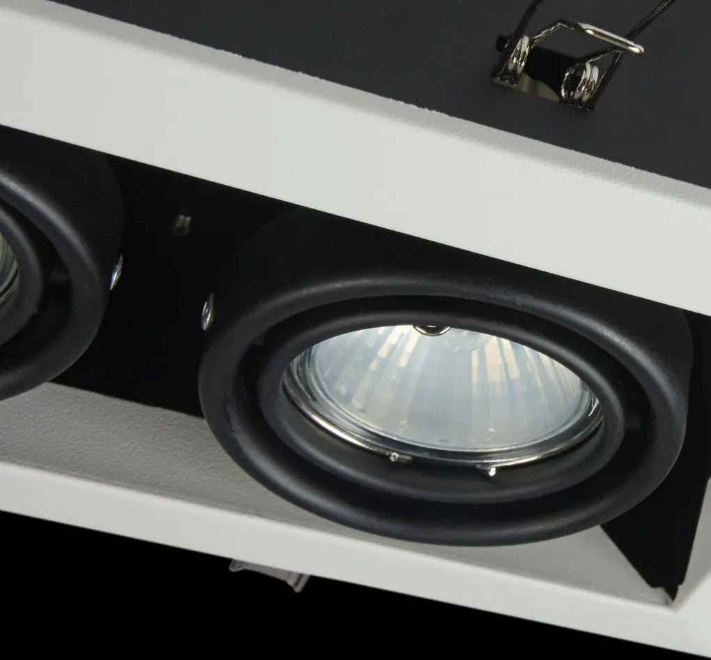 Maytoni METAL MODERN DL008-2-02-W Beépíthető spotlámpa 2xGU10/50W IP20