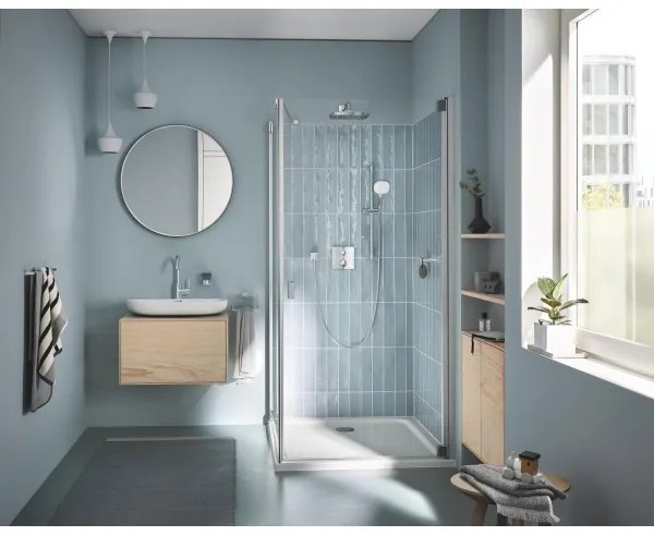 GROHE 40509001 - ESSENTIALS CUBE 600 mm törölközőtartó, fényes króm