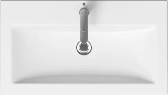 Cersanit K32-004-BOX - Beépíthető mosdó COMO 45x80 cm kerámia/fényes fehér