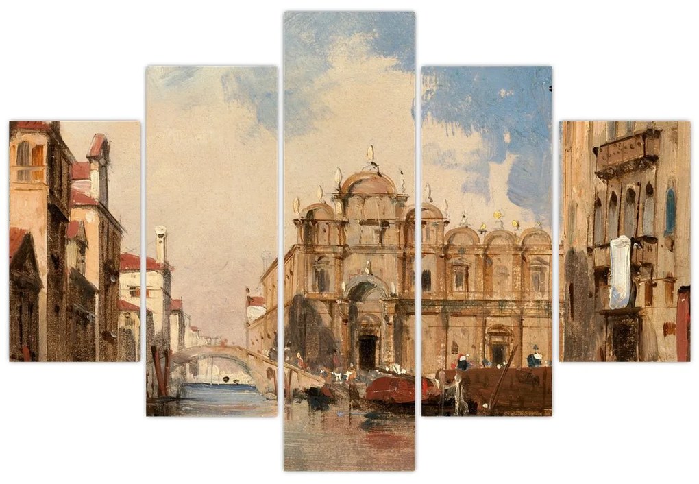 Kép - Jules-Romain Joyant, The Scuola di San Marco, Venice, reprodukciók (150x105 cm)