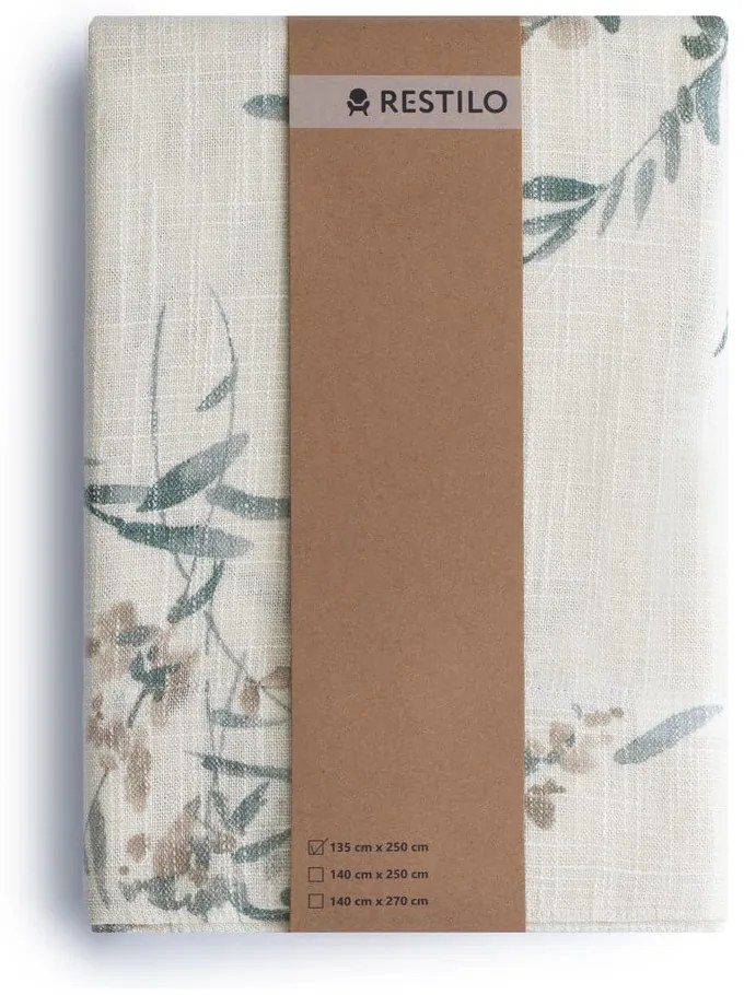 Krémszínű függöny 135x250 cm Ramita – Restilo