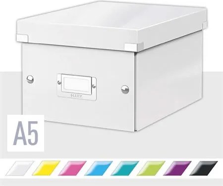 Doboz, A5 méret, LEITZ Click&Store, fehér (E60430001)