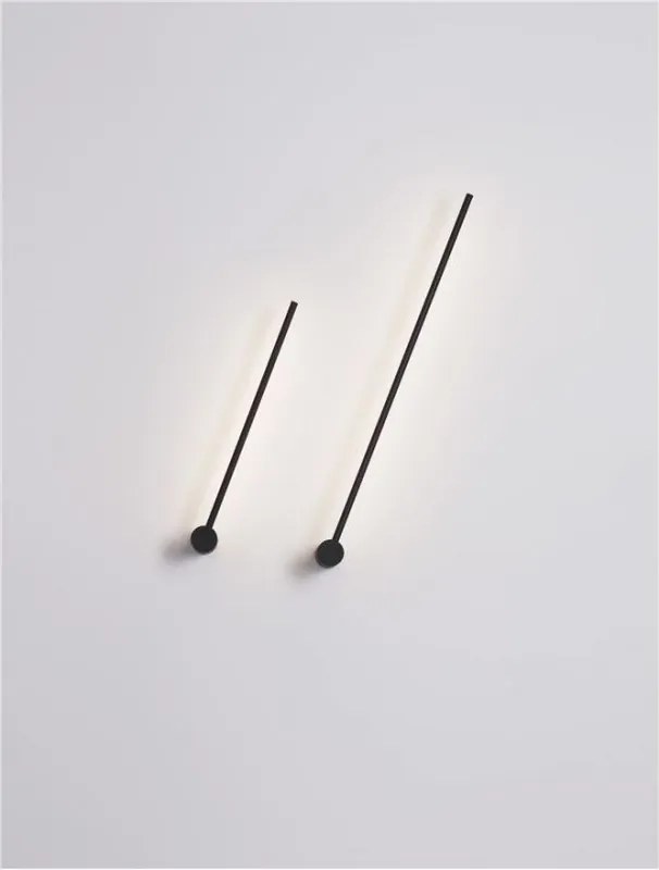 Fali Lámpa Fekete SYNTHESI NOVA LUCE 9009324