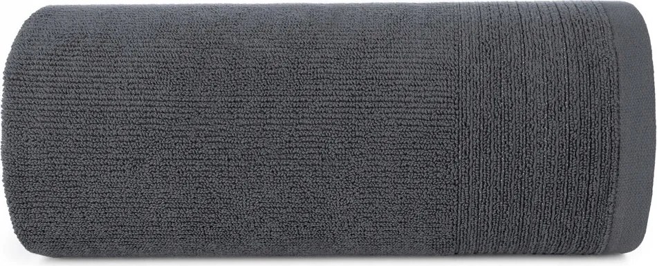 Fürdőlepedő 70X140 acél, bordó, vízszintes csíkos