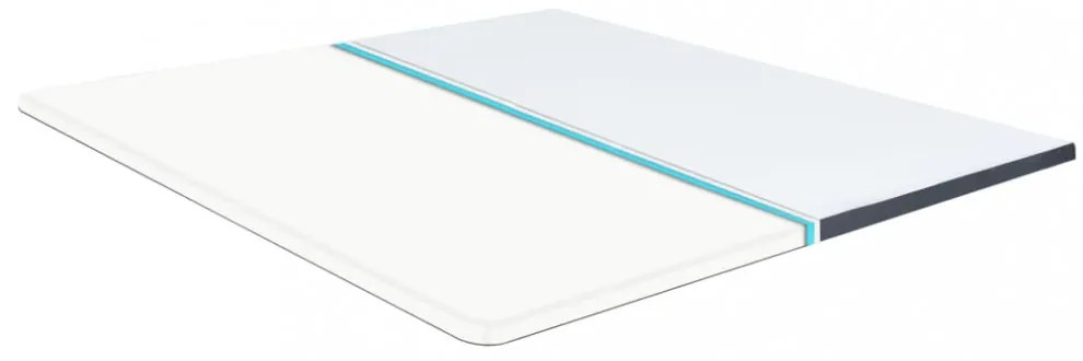 dobozrugós ágymatracfedő 200 x 160 x 5 cm közepesen puha