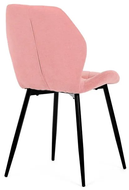 Étkezőszék rózsaszín szövettel. CT-285 PINK2