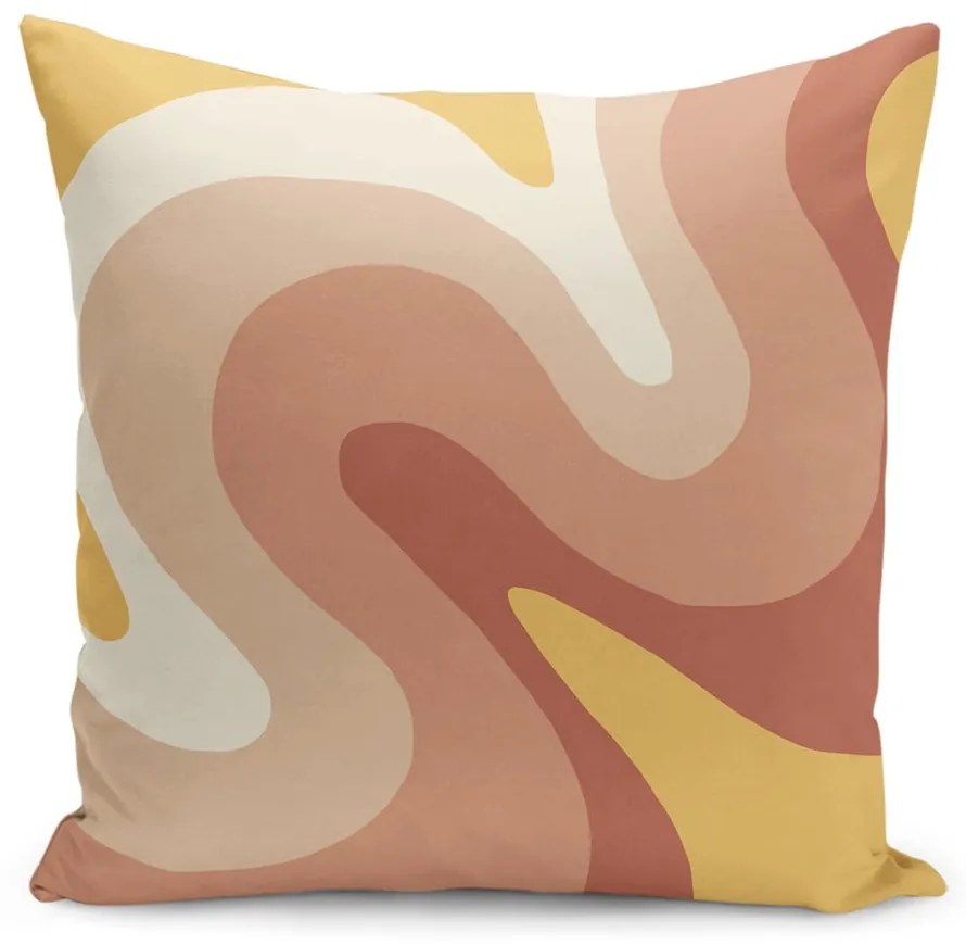 Párnahuzat 43x43 cm Strawberry Creamsicle – Mila Home