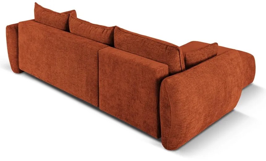 Narancssárga sarokkanapé (bal oldali) Matera – Cosmopolitan Design