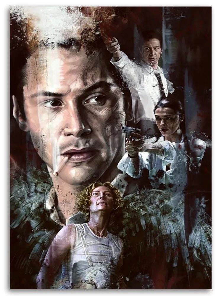 Gario Vászonkép Keanu Reeves a Constantine - Dmitry Belov Méret: 70 x 100 cm