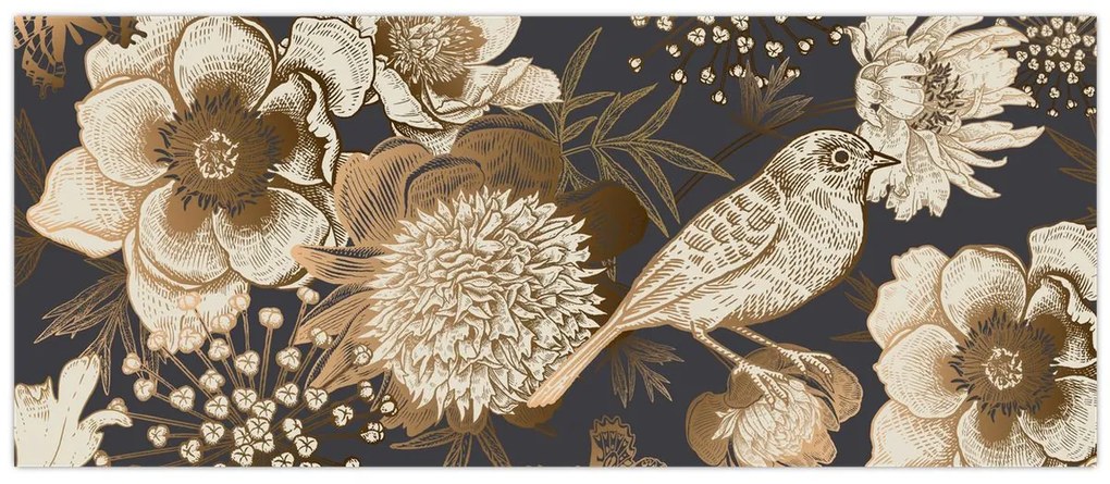 Kép - Aranykert (120x50 cm)