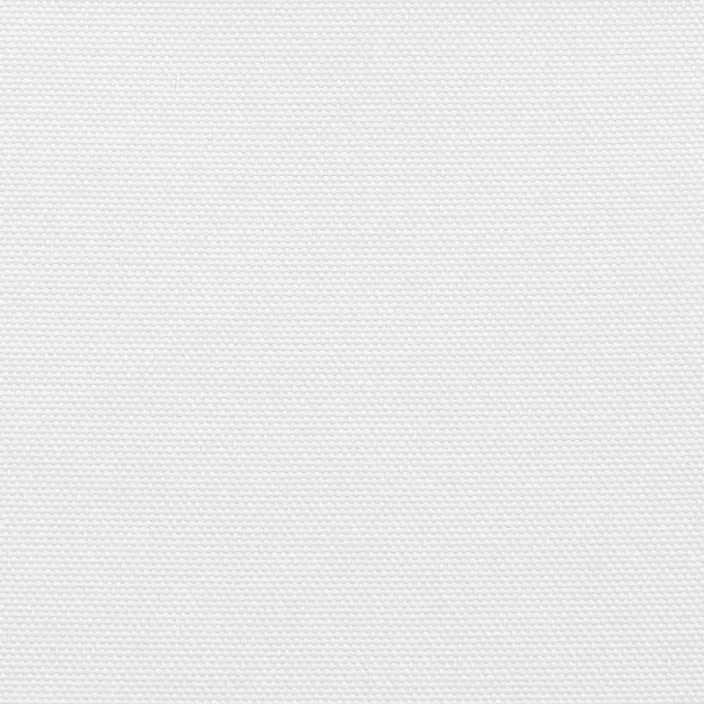fehér 100% oxford poliészter erkélyparaván 120 x 700 cm