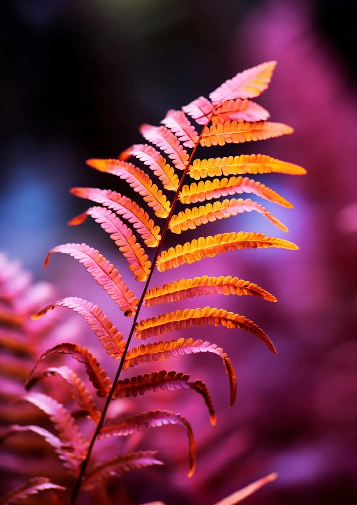 Poszter 29,7x42cm Őszi tűz