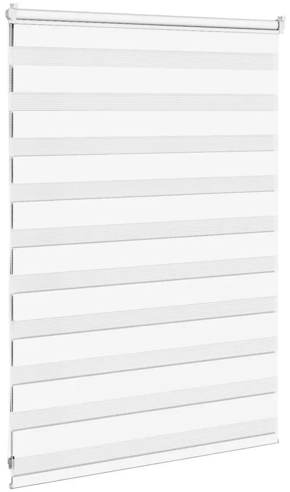 zebrafüggönnyel fehér szövetszélesség 105,9 cm poliészter