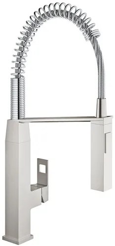 Mosogató csaptelep GROHE Eurocube forgó karral supersteel 31395DC0