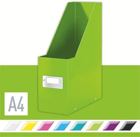 Iratpapucs, PP/karton, 95 mm, LEITZ Click&Store, zöld (E60470054)
