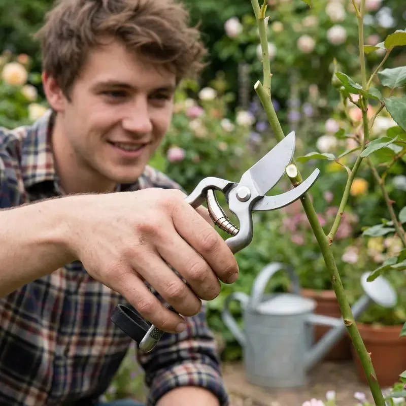 Rozsdamentes acél metszőolló, 21 cm