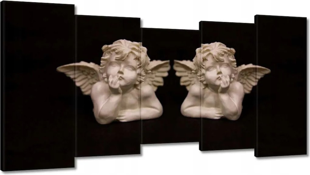 Vászonkép 150x80 Iker angyalok