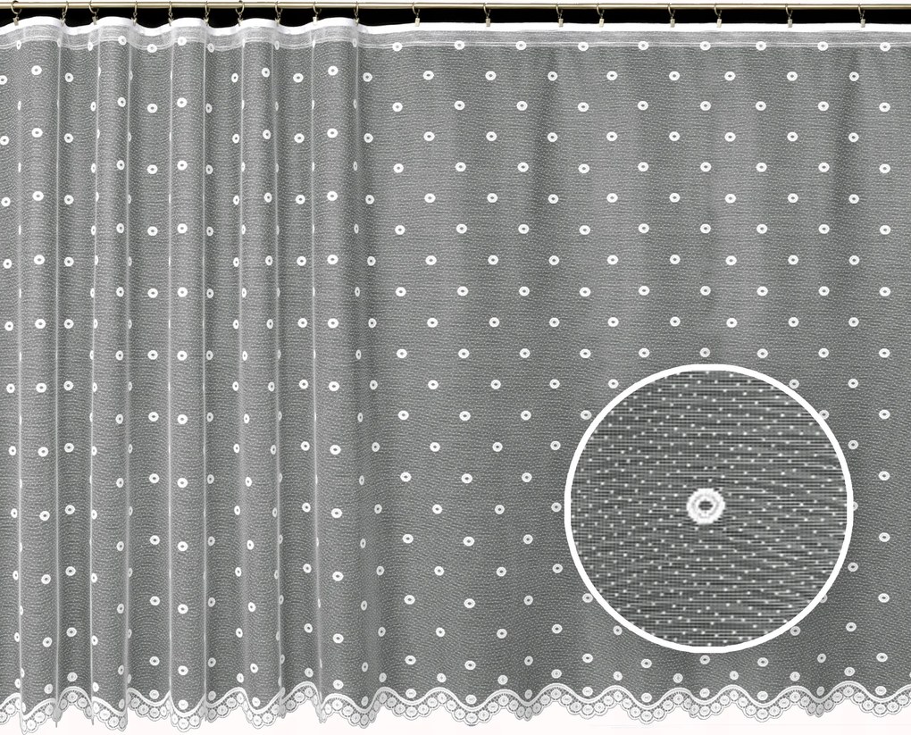 Mg Függöny 4119 Fehér 240x160cm kész G szalaggal