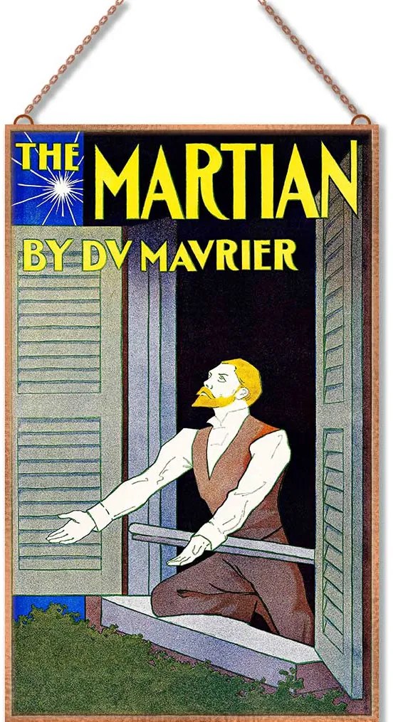 Edward Penfield-The Martian üvegkép, falikép