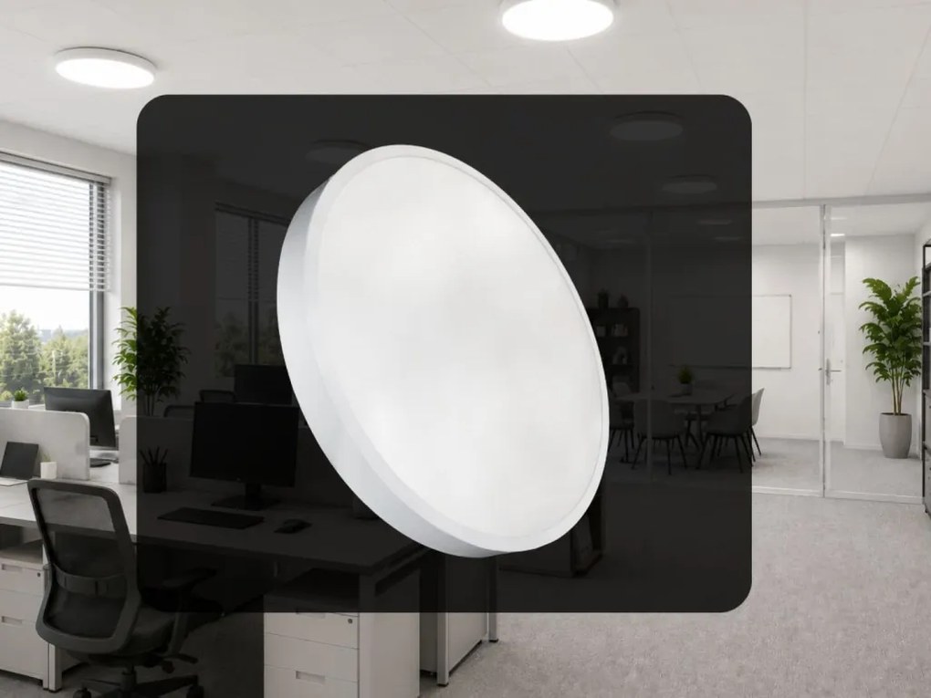 LED mennyezeti panel 40W / 595 / 4000K / WH / UGR19 - PL821