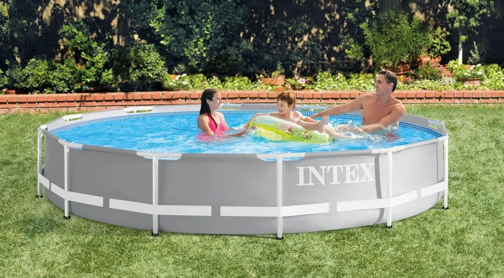 Intex Prism Frame medence 3,66 x 0,76 m papírbetétes szűrőberendezéssel