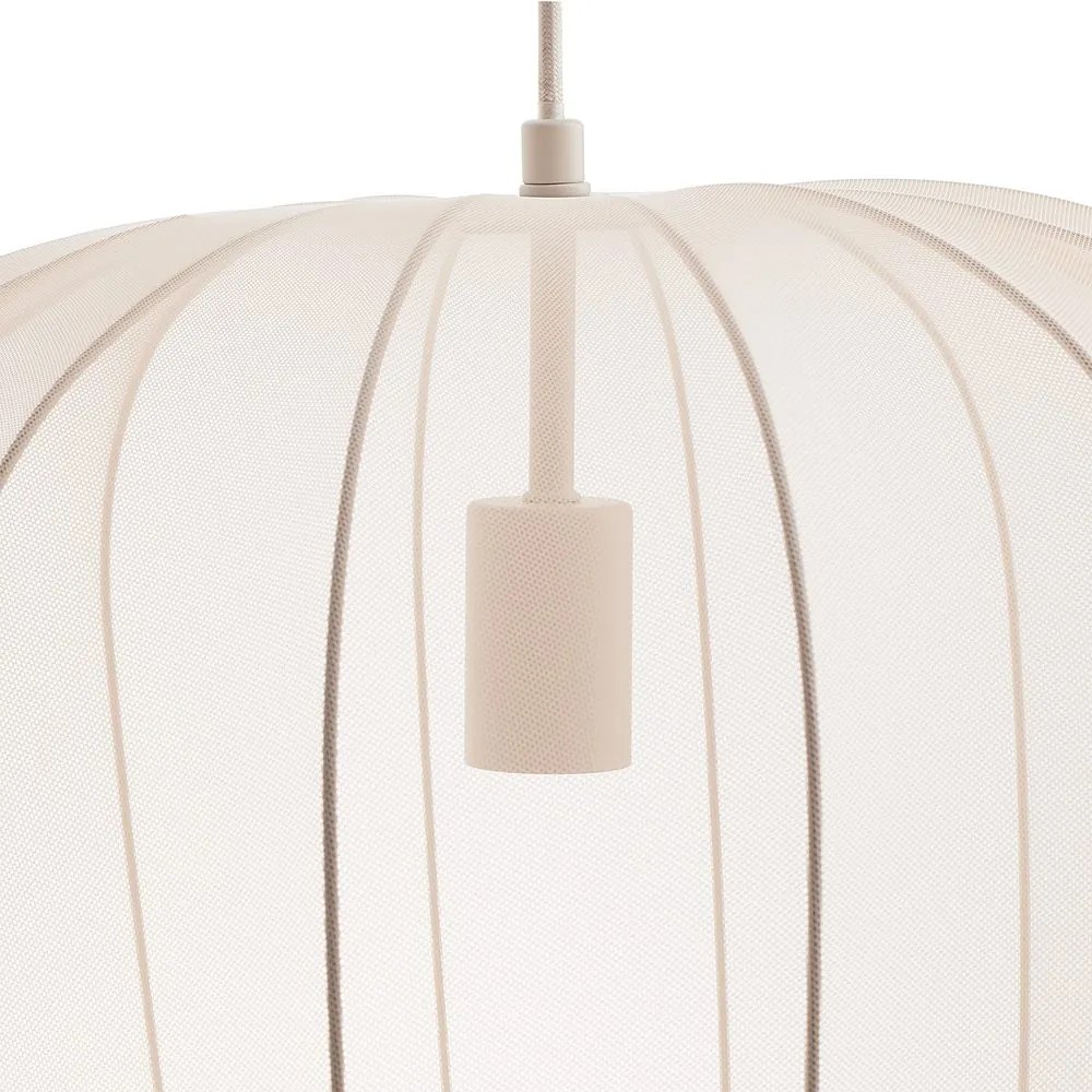AMAL függőlámpa, bézs Ø50cm