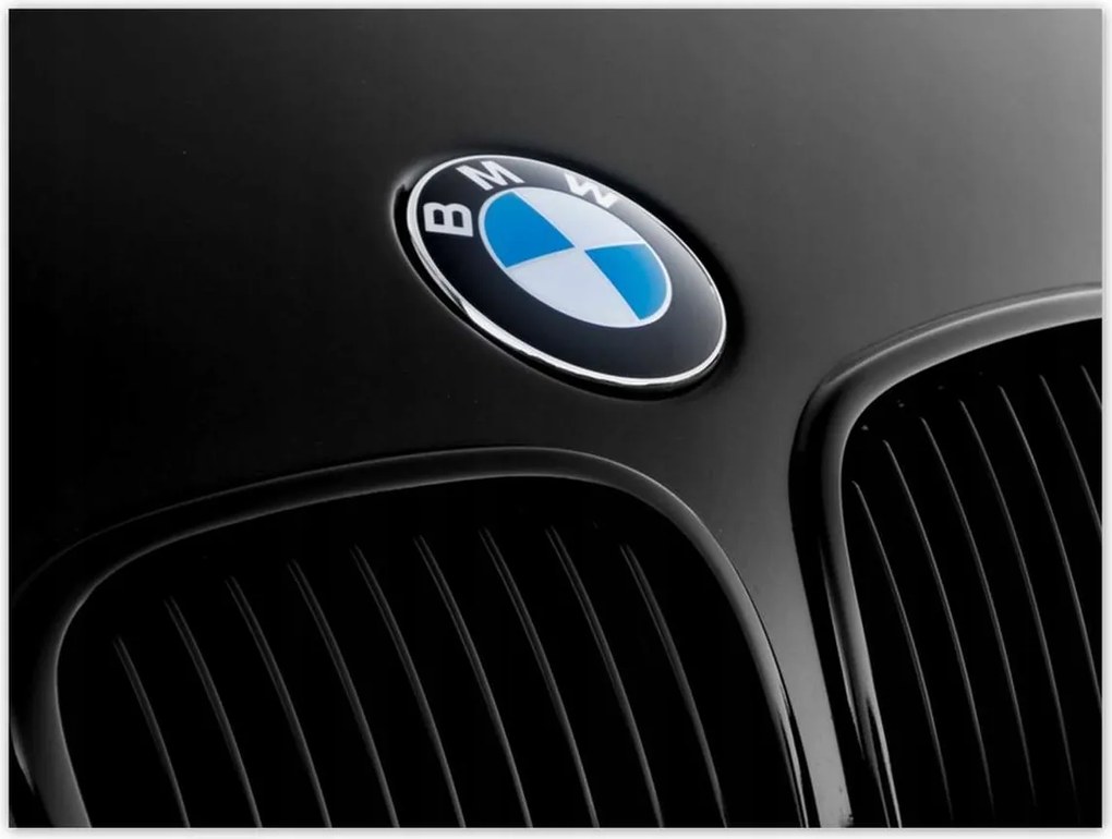 Poszterek 40x30 Bmw bélyeg a motorháztetőn