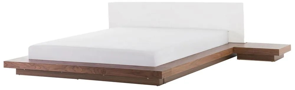 Franciaágy 180x200 cm Zina (fehér) (LED világítással). 1035514