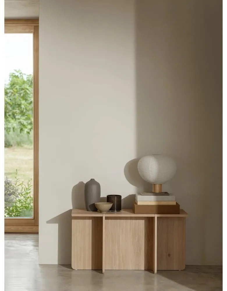 Fehér asztali lámpa papír búrával (magasság 32 cm) Kami – Blomus