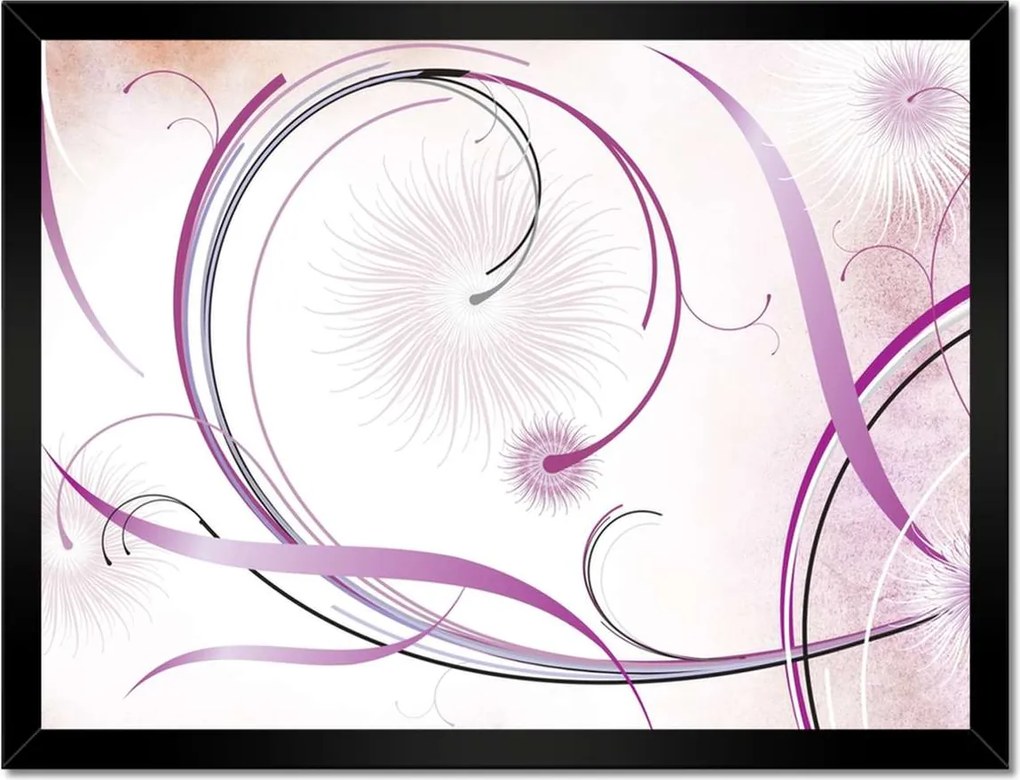 Poszterek keretben 40x30 Csavaros pitypangok