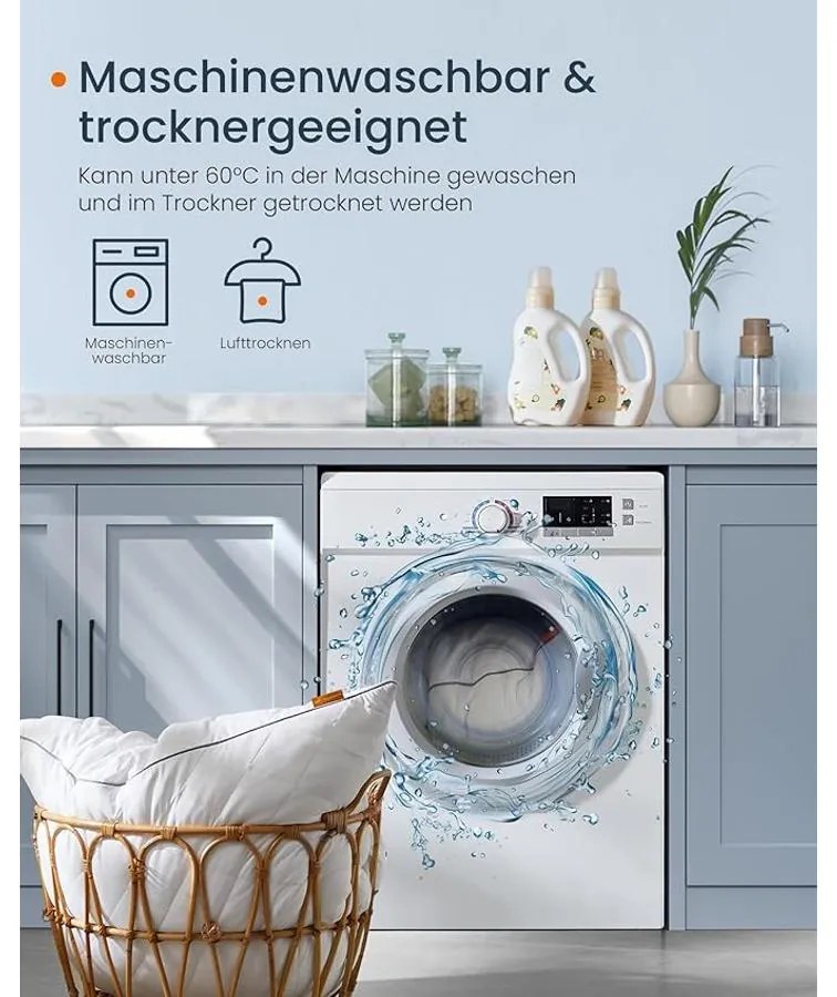 Párnaszett 2 darabos, megfordítható, 80 × 80 cm