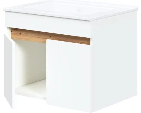 Puresa mosdó alatti szekrény 60 cm, fehér