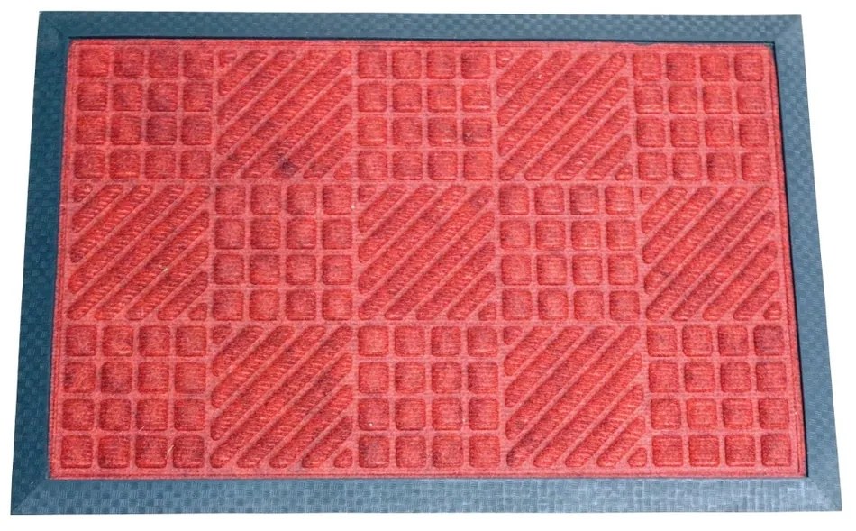 Piros lábtörlő, 40 x 60 cm