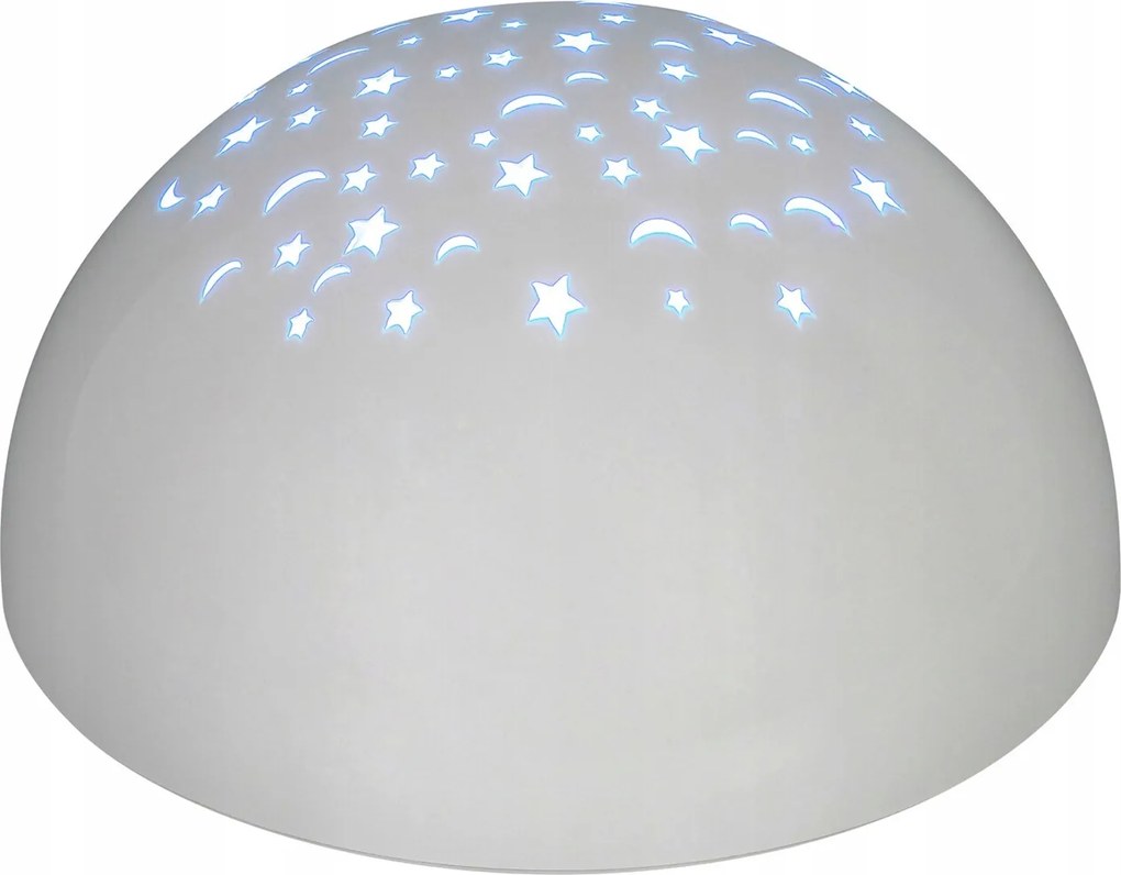 Gyerek dekorációs lámpa Rabalux Kötél 0,5W csillagokkal és holdakkal