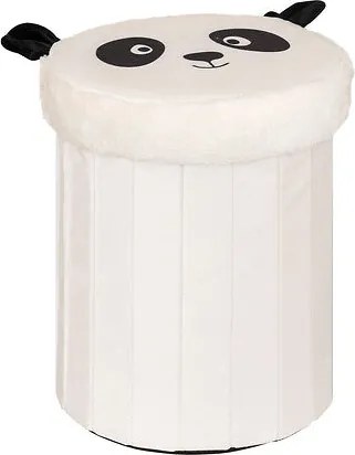 Tároló puff gyerekszobába- Panda