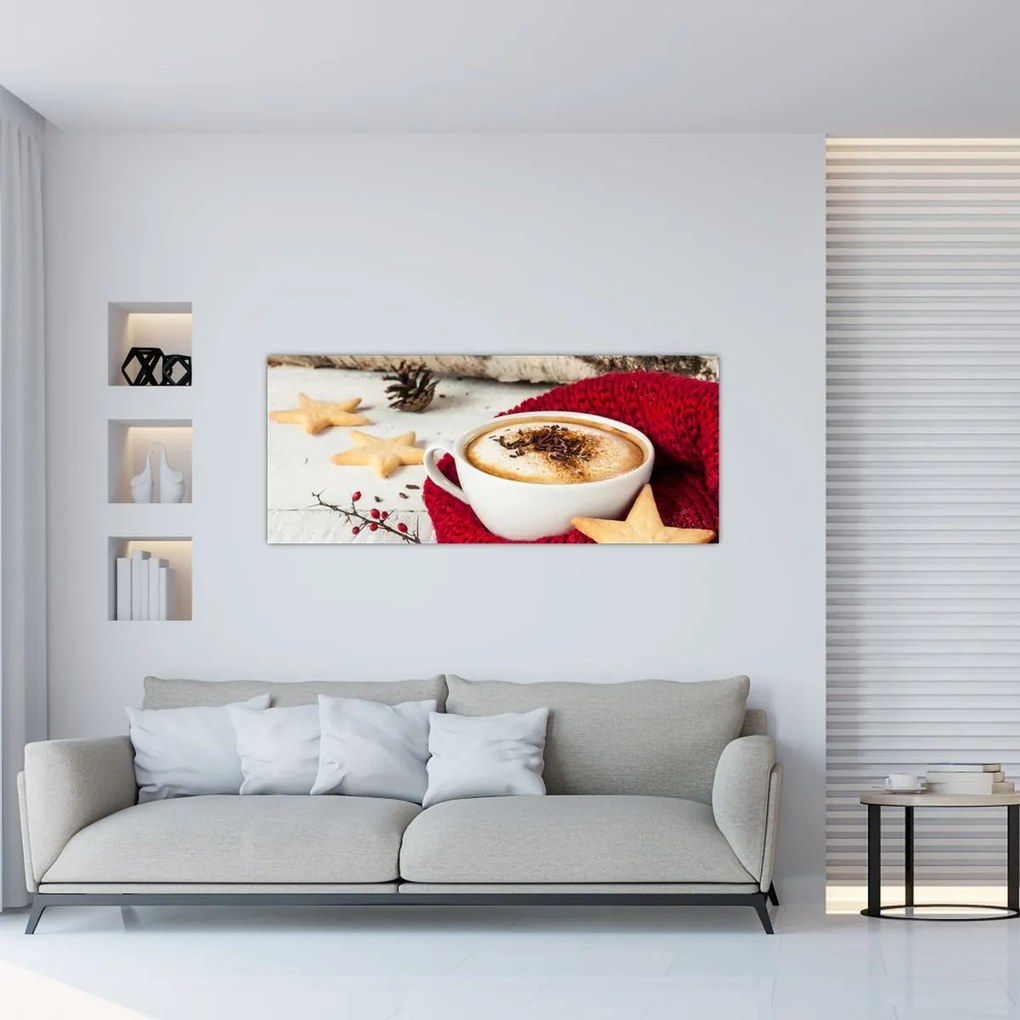 Kép - Cappuccino (120x50 cm)