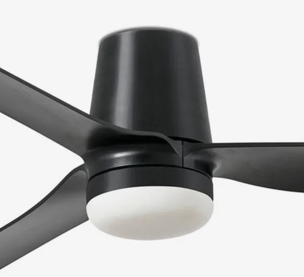 FARO 33830WT-1TW-LED Dimmelhető ventilátor PUNT TUB M LED/18W/230V fekete átm. 132 cm WT + távirányító