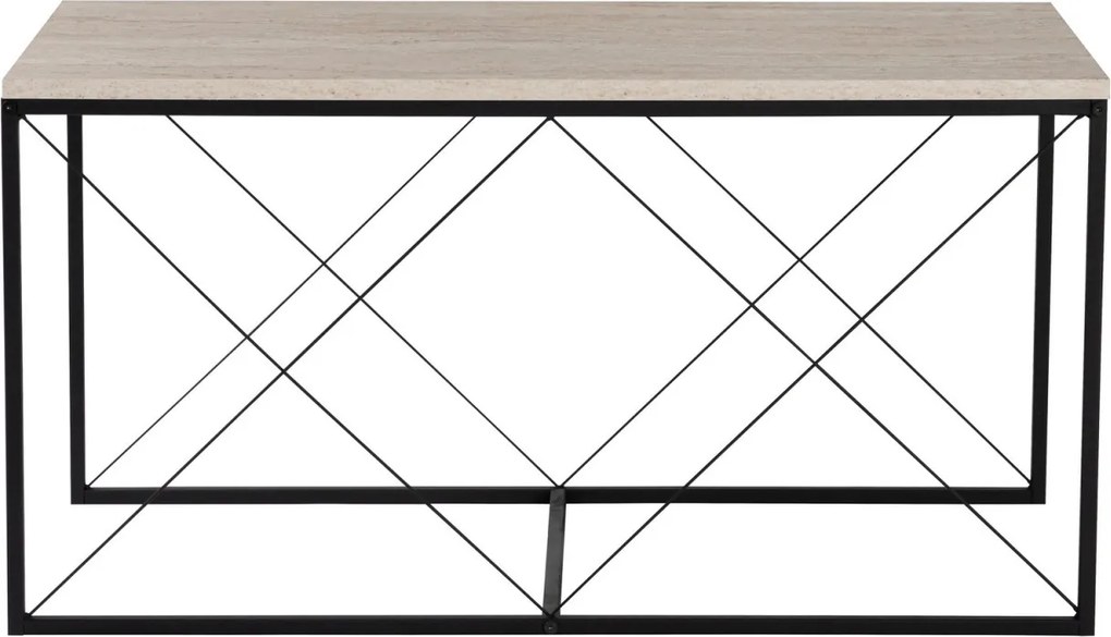 Defne - Black, Travertine
