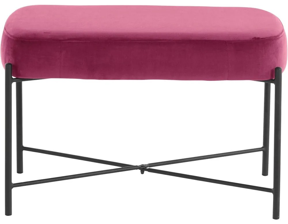 Rózsaszín bársony pad Berry - Støraa