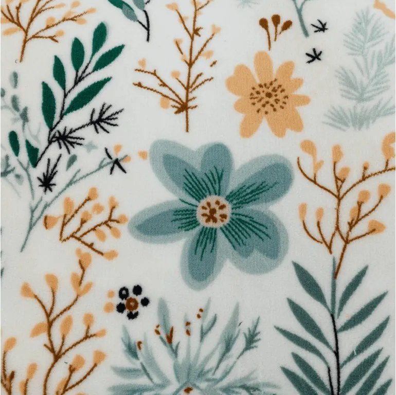 Mikroplüss ágyneműhuzat BOTANELLA kék Ágyneműhuzat mérete: 70 x 90 cm | 140 x 220 cm