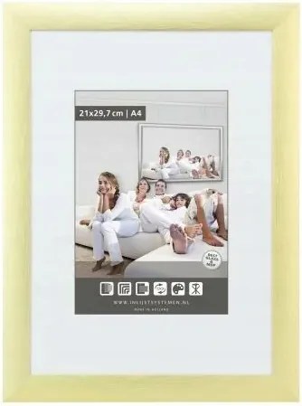 Alumínium keret Brushed arany 29,7x42 A3 PlexiAR